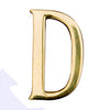MASIDEF - LETTERA IN OTTONE LUCIDO 5cm D