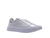 SUN68 Sneakers Donna Grace Bianco Argento