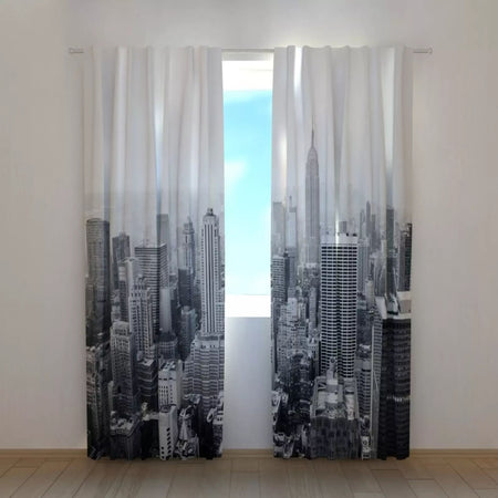 Foto Tende New York in Bianco e Nero