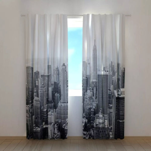Foto Tende New York in Bianco e Nero