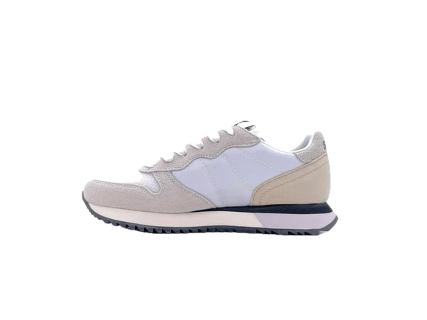 SUN68 STARGIRL GLITTER sneakers donna bianche