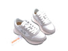 SUN 68 ALLY GLITTER TEXTILE Sneakers donna bianche glitter