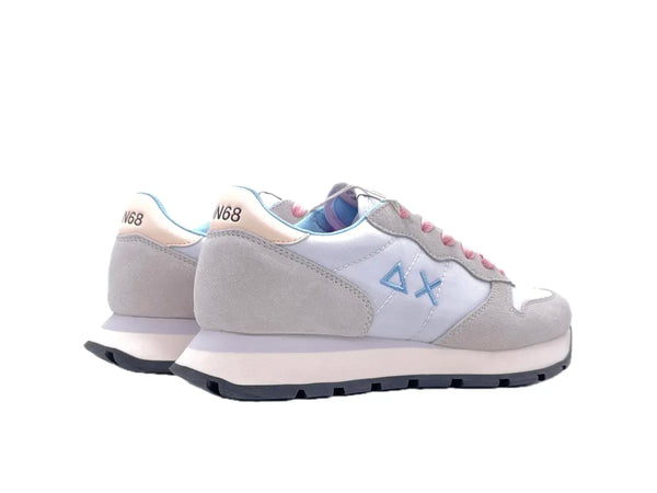 SUN68 Sneaker donna Ally Solid Nylon Bianco