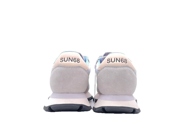 SUN68 Sneaker donna Ally Solid Nylon Bianco