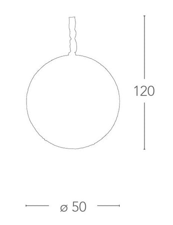 Lampadario Sospeso Sferico Cristalli K9 Tondi Metallo Cromo Interno G9
