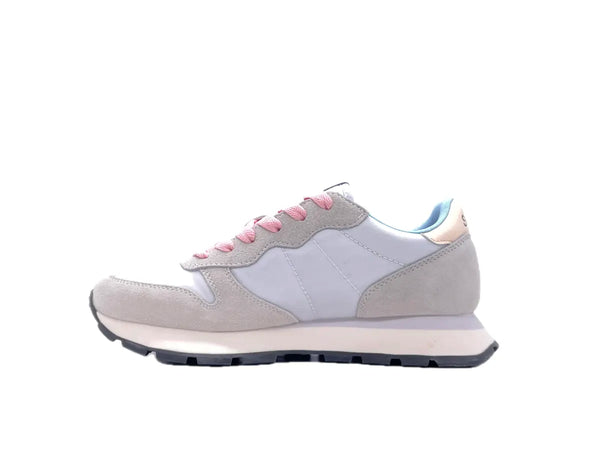 SUN68 Sneaker donna Ally Solid Nylon Bianco