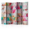 Paravento Rainbow Triangles II [Room Dividers]