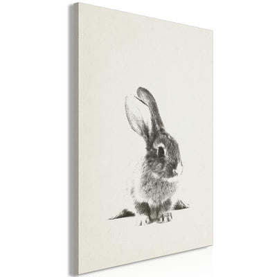 Quadro Fluffy Bunny (1 Part) Vertical