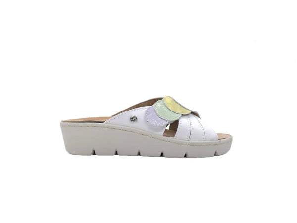 SABATINI Ciabatte Sanitarie Donna Bianco Multi