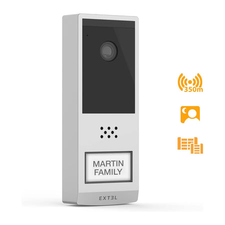 Avidsen Wave 2 videocitofono senza fili wireless con schermo da 7" portata 350 metri