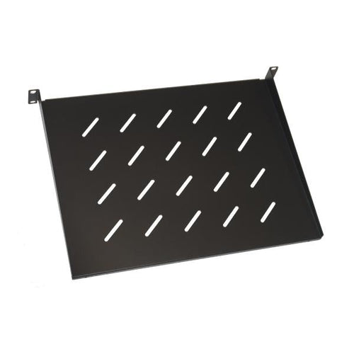 Mensola a Sbalzo - Profondità 350 mm. - 1 Unità attacco 2 punti - Per Armadi Rack 19 - Nero