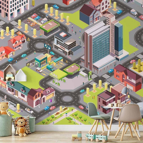 Fotomurale In the City