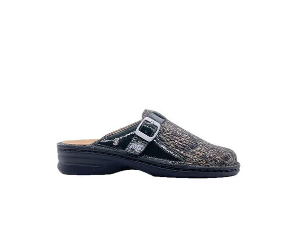 SABATINI Ciabatte donna New Orleans Naplack Militare
