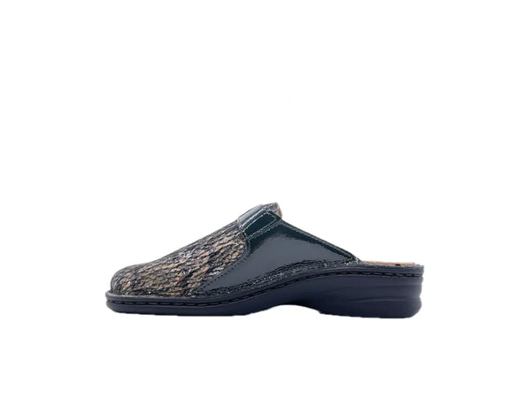 SABATINI Ciabatte donna New Orleans Naplack Militare