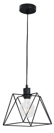 Sospensione Rustica Vintage paralume Metallo Lampadario Interno E27