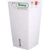 RIVIERA Eva Nuovo vaso di fiori quadrato in plastica - 28 x 28 x H 52 cm - 31 L - Bianco
