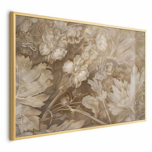 Poster - Ornamental Floral Carvings
