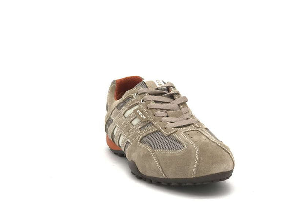 GEOX Sneakers uomo U SNAKE K beige arancione