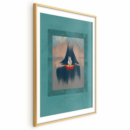 Poster - Couple on a Boat