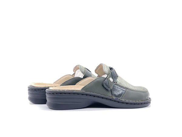 SABATINI Ciabatte donna Galaxy Brina Militare