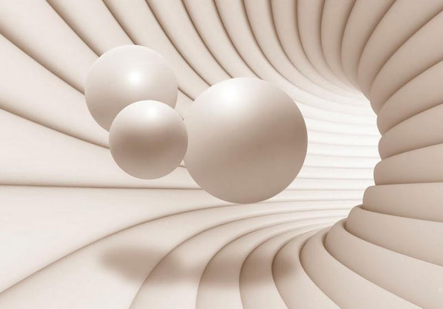 Fotomurale Balls in the Tunnel