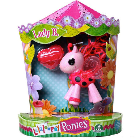 Lalaloopsy Lady B Mini Pony Altezza 7 cm Snodabile + Pettine Giochi Preziosi