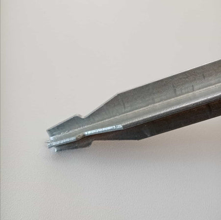 Dispersore a croce paletto da 1,5mt per messa a terra zincato + morsetto