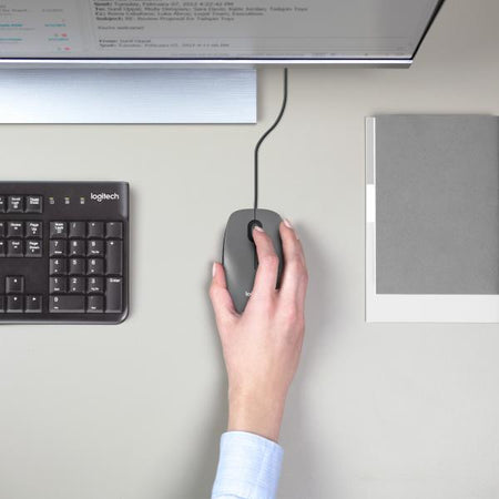 M100, Corded mouse, Black