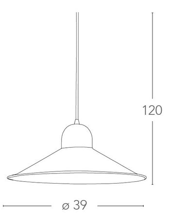 Lampadario Sospensione Rame paralume Metallo Rustico Vintage E27