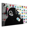 Quadro Banksy The Thinker Monkey