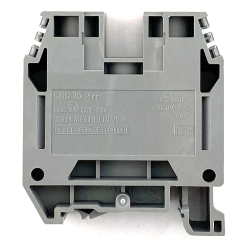 Morsetto m 35 grigio Cabur