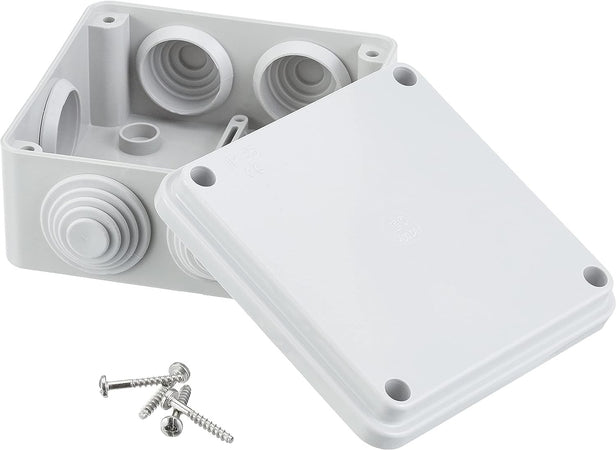 Cassetta derivazione L 100 x H 100 x P 50mm IP54 preforata quadrata