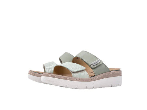 GRUNLAND MOLL Ciabatte donna menta