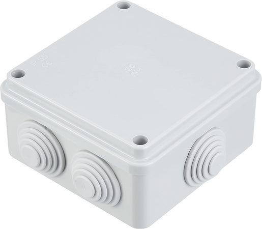 Cassetta derivazione L 100 x H 100 x P 50mm IP54 preforata quadrata