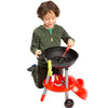 Barbecue BBQ Giocattolo per Bambini con Carbone Luci e Suoni e Accessori Gioco