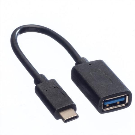 ADATTATORE USB 3.2 C-A M/F OTG CON CAVO 0,15MT