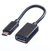 ADATTATORE USB 3.2 C-A M/F OTG CON CAVO 0,15MT