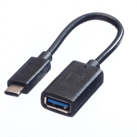 ADATTATORE USB 3.2 C-A M/F OTG CON CAVO 0,15MT