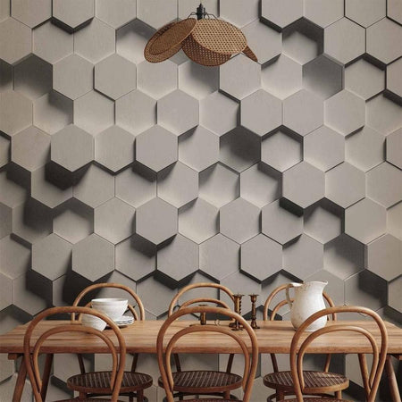 Fotomurale adesivo Hexagonal Awareness