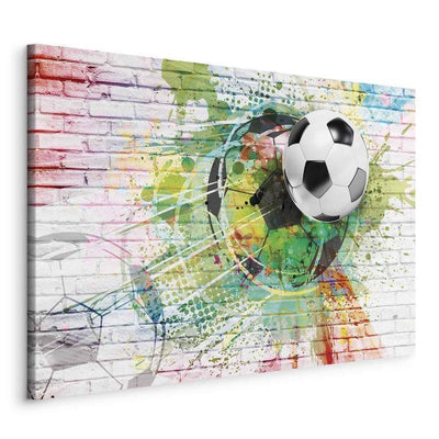 Quadro Colourful Sport (Football)
