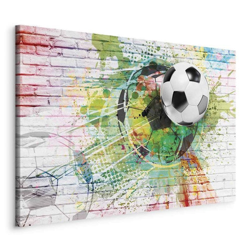 Quadro Colourful Sport (Football)