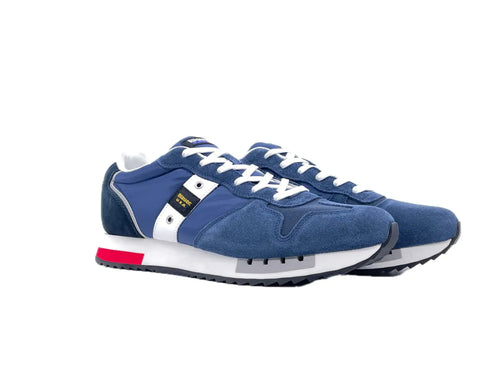 BLAUER Sneaker Uomo Queens01 Navy Royal