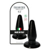 Dildo plug anale Italian Cock 4.5 IVO Black 12 cm