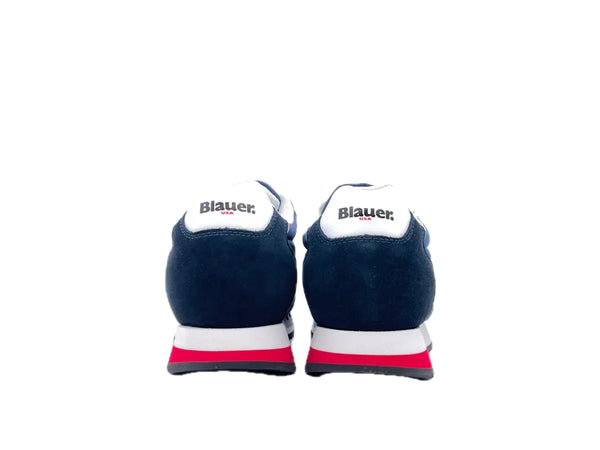 BLAUER Sneaker Uomo Queens01 Navy Royal