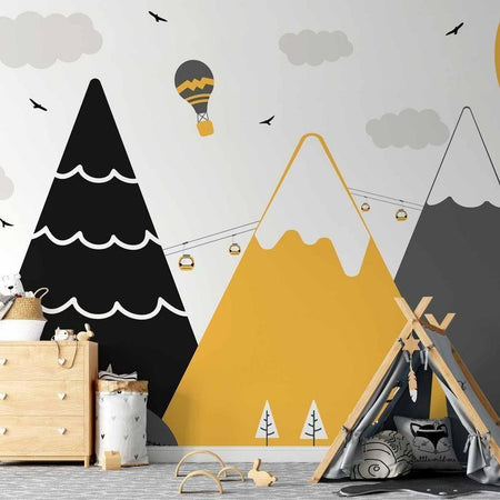 Fotomurale Adventure in the Mountains