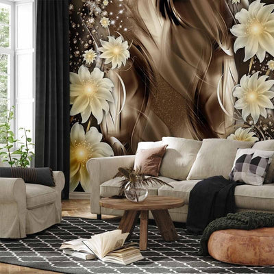 Fotomurale Profondità di bronzo