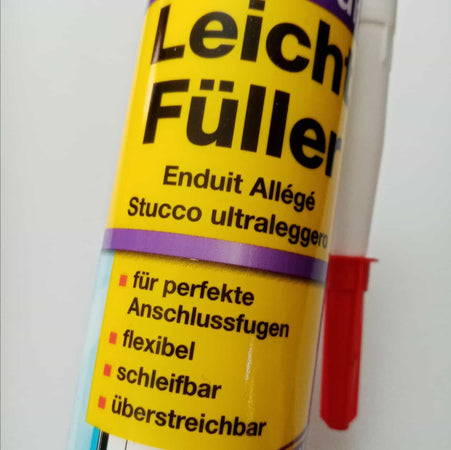 Decomur L10 310ml stucco bianco in cartuccia ultraleggero pronto all'uso