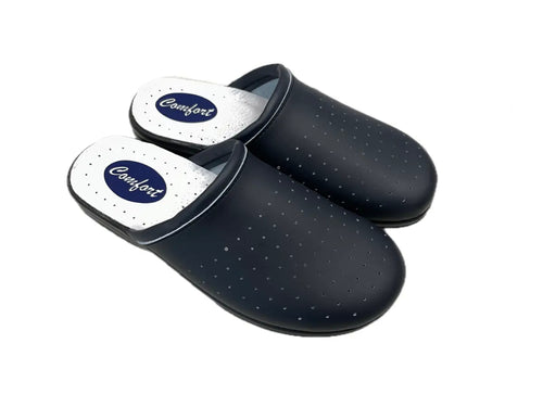 comfort Ciabatte Sanitarie Uomo Blu