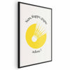 Poster - Shuttlecock Against the Yellow Sun