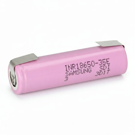 1 Batteria 18650 Samsung INR-35E 3500mAh 3,7V Ricaricabile Lamella Saldare Litio Pacco batteria ricambio